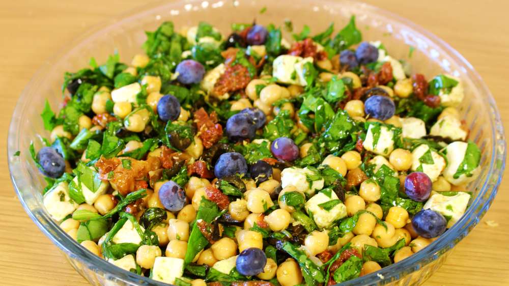 Ensalada de garbanzos
