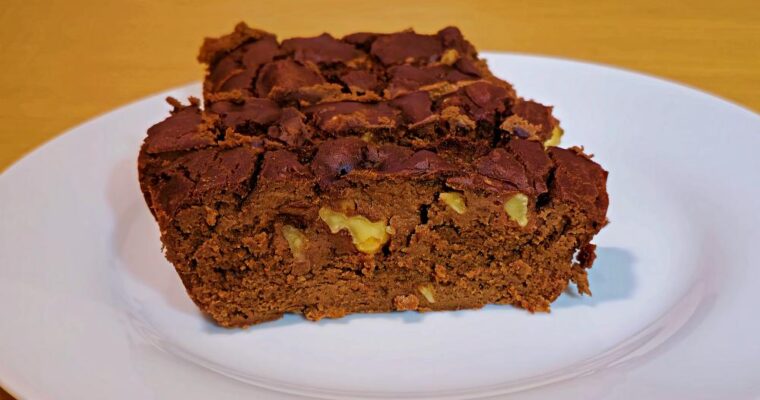 Brownie de garbanzos