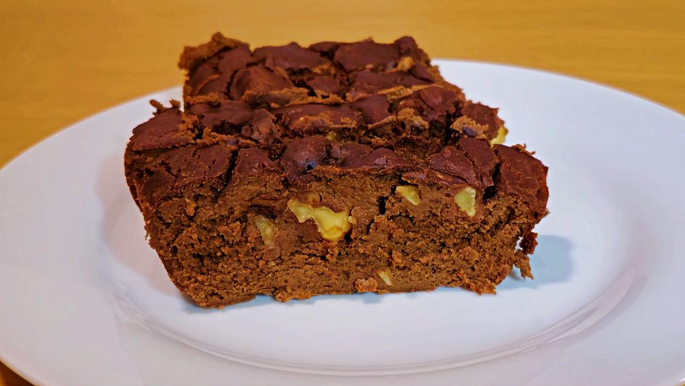 Brownie de garbanzos