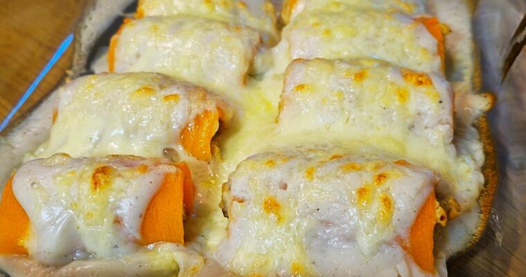 Canelones de calabaza