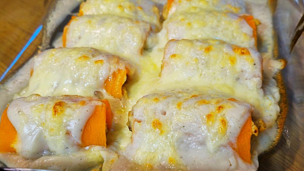 Canelones de calabaza