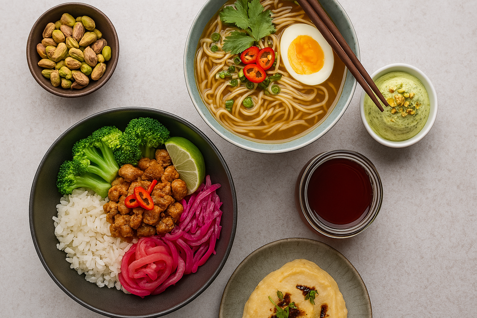 Del Pistacho al Plant-Based: Las 7 Tendencias Gastronómicas Que Triunfan en 2025