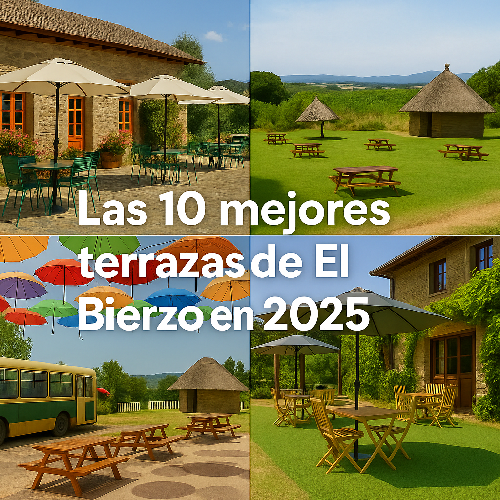 Las 10 mejores terrazas de El Bierzo en 2025